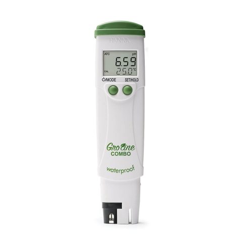 Medidor de bolsillo impermeable de pH/CE/TDS/temperatura hidropónico.
